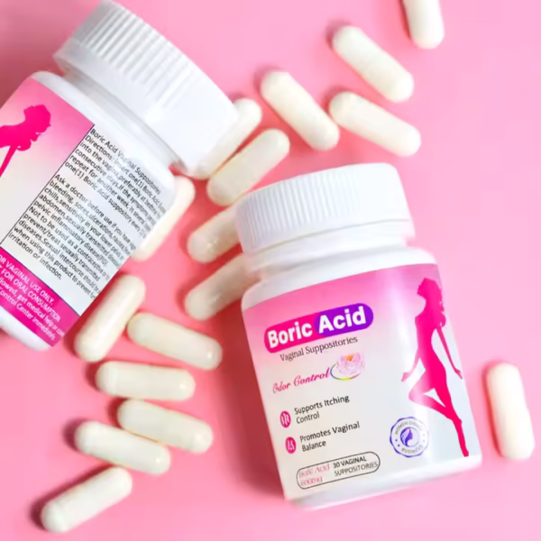 Vaginal Cleaning Pills Boric Acid Powder Capsules - Image 3