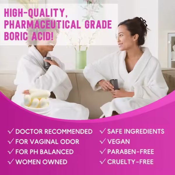 Vaginal Cleaning Pills Boric Acid Powder Capsules - Image 5
