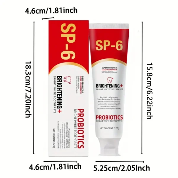 100g SP-6 Probiotic Toothpaste - Image 5
